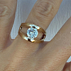 925 Sterling Silver Pave Cubic Zirconia Finger Rings for Women IK1659-3-3