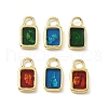 Epoxy Resin Charms KK-Z114-21G-1