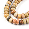 Natural Yellow Opal Beads Strands G-T140-74-3