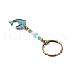 Alloy Conch Pendant Keychains KEYC-JKC01225-08-4