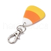 Halloween Acrylic Corn Pendant Decorations HJEW-JM02010-4