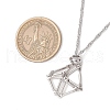 3Pcs 3 Sizes 304 Stainless Steel Macrame Pouch Empty Stone Holder Necklace Making NJEW-JN05238-6