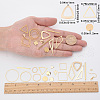 SUNNYCLUE DIY Geometry Style Earring Making Kits DIY-SC0013-16G-5
