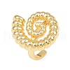 Ocean Theme Brass Cuff Rings RJEW-C135-01G-10-4