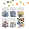 8 Colors 20Pcs Transparent Glass Cabochon GLAA-YW0003-66A-2