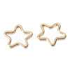 Real 14K Gold Plated Brass Linking Rings FIND-TAC0002-060A-13