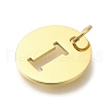 Ion Plating(IP) 304 Stainless Steel Pendants STAS-M074-01G-I-2