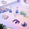 10 Boxes 10 Colors PET Shiny Nail Art Glitter MRMJ-TA0001-33-15