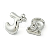 Rack Plating Brass Earrings EJEW-S222-01P-J-2