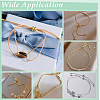 Unicraftale 40Pcs 4 Styles Brass Beads KK-UN0003-34-6