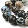 Natural Larimar Beads Strands G-P524-A02-04-4