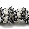 Two Tone Polyester Crochet Lace Trim OCOR-Q058-28-1
