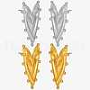 Stainless Steel Heart Stud Earrings SV2118-2-3