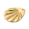 304 Stainless Steel Pendants STAS-F349-05G-02-2