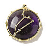 Constellation Natural Amethyst Pendants G-A300-E07-1