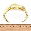 Brass Cuff Bangles for Women BJEW-Q060-03G-5