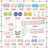 SUNNYCLUE DIY Angel Resin Rhinestone & Alloy Bookmarks Making Kits DIY-SC0027-21-2