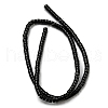 Natural Black Stone Beads Strands G-F631-A14-01-2
