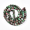 Baking Painted Glass Beads Strands X1-DGLA-N003-10mm-A09-3