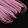 Braided Imitation Leather Cords LC-S002-5mm-06-1