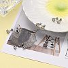 Tarnish Resistant 201 Stainless Steel Barbell Cartilage Earrings EJEW-R147-33-6