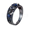 Alloy & Rhinestone Finger Rings FS-WG4F886-05-2