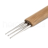 3Pcs 3 Styles Iron Crochet Hooks AJEW-C041-01-3