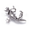 304 Stainless Steel Big Pendants STAS-G207-03-3
