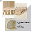 13M Polyester Centipede Ribbon OCOR-WH0086-25-6