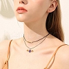 15Pcs 15 Styles Alloy Enamel Pendants ENAM-YW0004-38-6