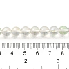 Transparent Electroplate Glass Beads Strands GLAA-T032-T8mm-C10-4