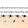 Tarnish Resistant Classic Plain 304 Stainless Steel Mens Womens Curb Link Chain Necklaces STAS-O037-114P-2