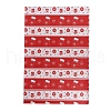 Christmas Theme Printed PVC Leather Fabric Sheets DIY-WH0158-61C-17-1