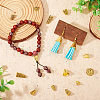 Tibetan Style Alloy Bead Cap PALLOY-TA0001-53-8
