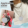 SOFPLATE 25Pcs Aluminum Pendants FIND-SP0002-55B-S-5