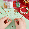   3500Pcs 10 Style Glass Round Seed Beads SEED-PH0002-15-3