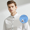 Gorgecraft Zinc Alloy Hanging Chain Brooches FIND-GF0006-87A-5