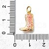 Brass Enamel Pendants KK-K400-50G-02A-3
