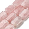 Natural Rose Quartz Beads Strands G-M420-M03-02-1
