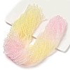 Transparent Painted Glass Beads Strands X1-DGLA-A034-T3mm-A25-1
