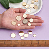 Craftdady 60Pcs 6 Style 304 Stainless Steel Cabochon Settings STAS-CD0001-11-4