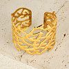 Hollow-out 304 Stainless Steel Cuff Bangles QA6075-2-2