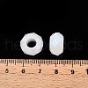 Imitation Jade Glass European Beads GPDL-N005-B14mm-A01-3