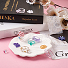Spinning Fidget Ring & Butterfly & Shell & Flower & Starfish & Paw Print Silicone Molds Kit BY-TAC0003-08-8
