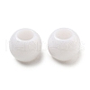 Opaque Acrylic European Beads SACR-L007-031B-1