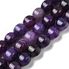 Dyed Natural Agate Beads Strands G-H087-E01-01D-2