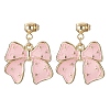 Alloy Enamel Earrings EJEW-JE06449-02-2