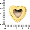 304 Stainless Steel Pendants STAS-V004-06G-03-3