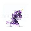 Resin Unicorn Figurine Home Decoration UNIC-PW0001-054E-2