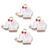Alloy Enamel Pendants ENAM-N048-007C-1